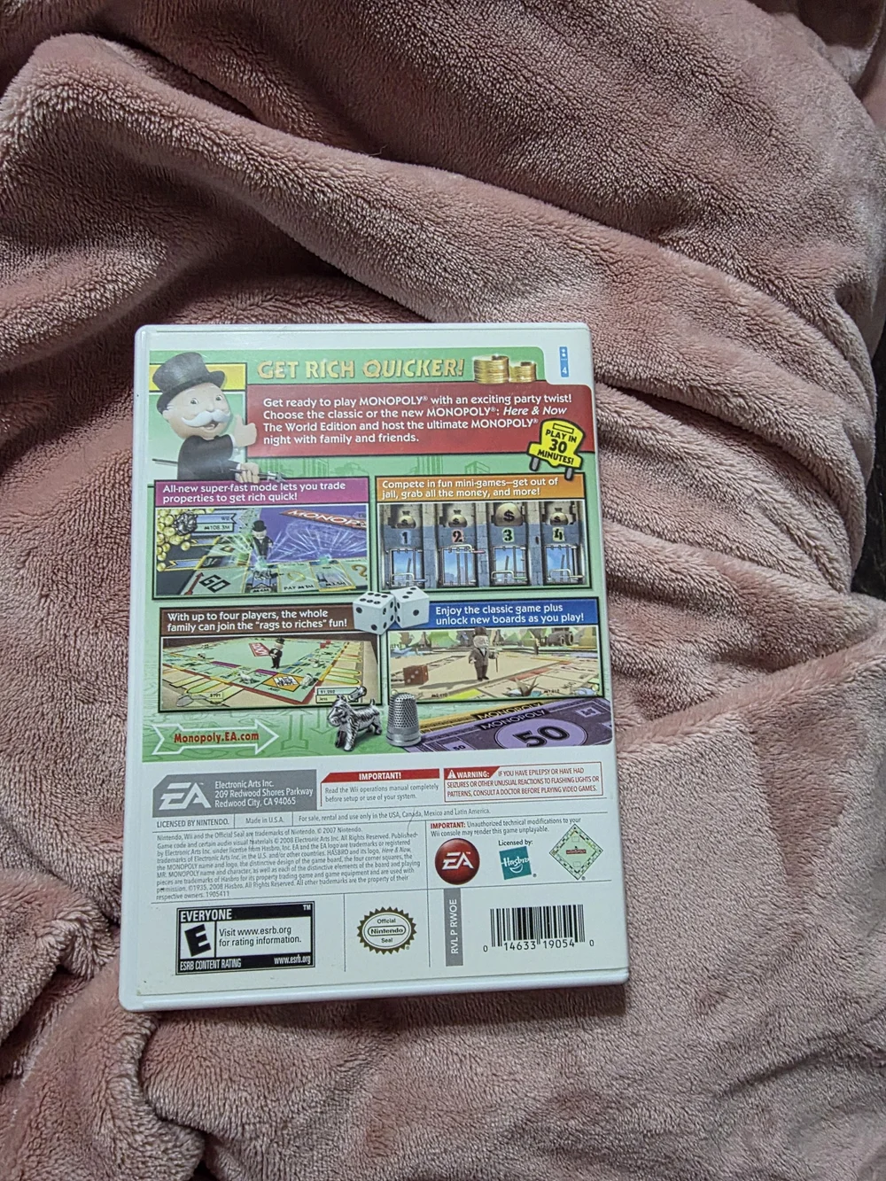 Wii Monopoly Video Game – White